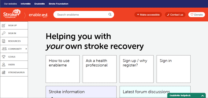 How Do I Join EnableMe? | Enableme - Stroke Recovery And Support